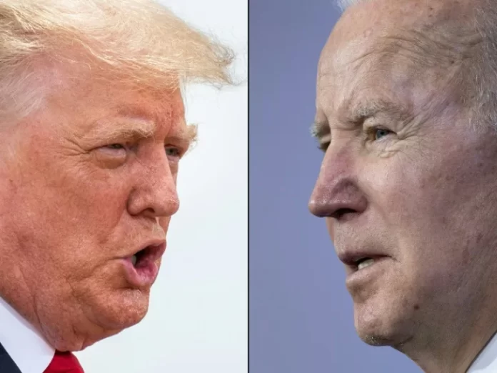 biden y trump enfrentados